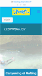 Mobile Screenshot of lespirogues.com